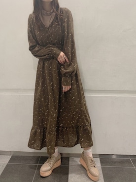 ayakaさん（レディース・154cm）の冬コーディネート