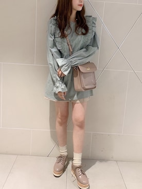 ayakaさん（レディース・154cm）の冬コーディネート