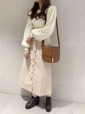 ayakaさん（レディース・154cm）の冬コーディネート