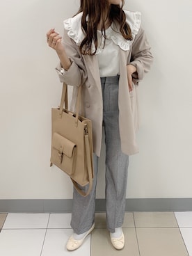 ayakaさん（レディース・154cm）の冬コーディネート