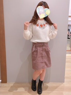 「Green Parks topic（グリーンパークス）のアイテム」を使った、さ り ーさん（レディース・154cm）の秋コーディネート