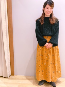 さ り ーさん（レディース・154cm）の冬コーディネート