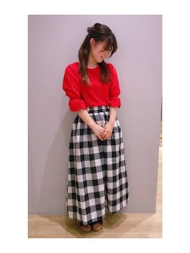 「ORiental TRaffic（オリエンタルトラフィック）の【ORiental TRaffic】 ウェッジサンダル（サンダル）」を使った、さ り ーさん（レディース・154cm）の夏コーディネート