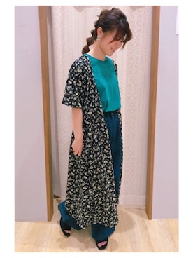 さ り ーさん（レディース・154cm）の夏コーディネート