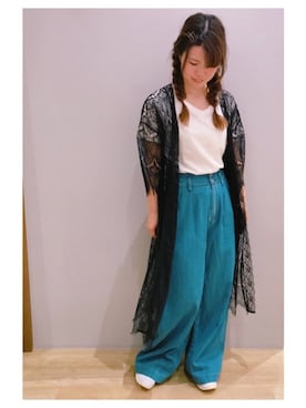 さ り ーさん(レディース・154cm)の夏コーディネート