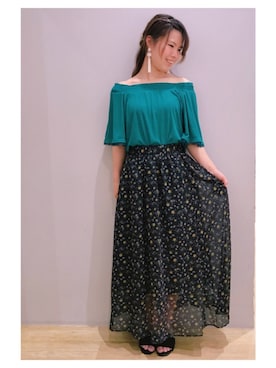 さ り ーさん（レディース・154cm）の夏コーディネート