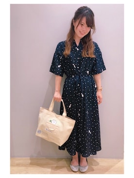 「うさまる」｜さ り ーさん（レディース・154cm）の夏コーディネート
