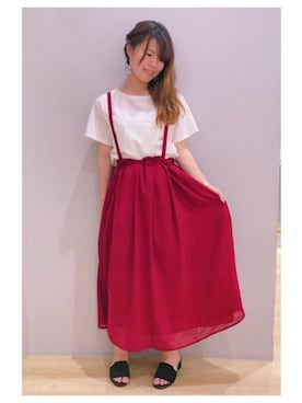 さ り ーさん（レディース・154cm）の夏コーディネート
