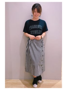 「adidas（アディダス）のadidas SS SlipOn（スニーカー）」を使った、さ り ーさん（レディース・154cm）の夏コーディネート