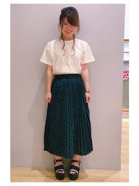 さ り ーさん（レディース・154cm）の夏コーディネート