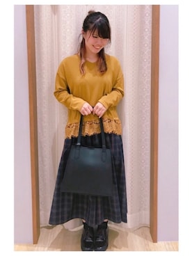 さ り ーさん（レディース・154cm）の秋コーディネート