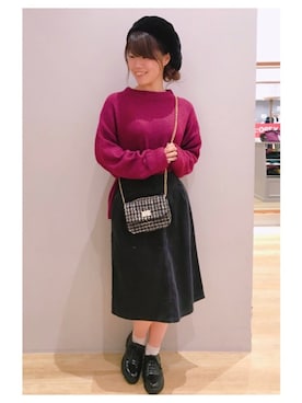 さ り ーさん(レディース・154cm)の秋コーディネート