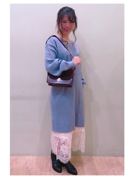 さ り ーさん（レディース・154cm）の秋コーディネート