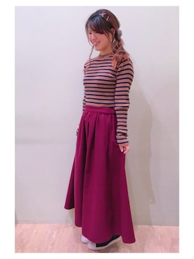 さ り ーさん（レディース・154cm）の秋コーディネート