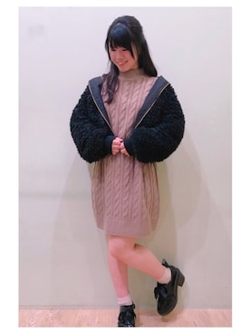 さ り ーさん(レディース・154cm)の冬コーディネート