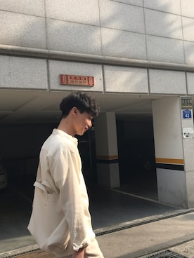 「ohotoro」｜byoungil Leeさん（メンズ・184cm）の春コーディネート