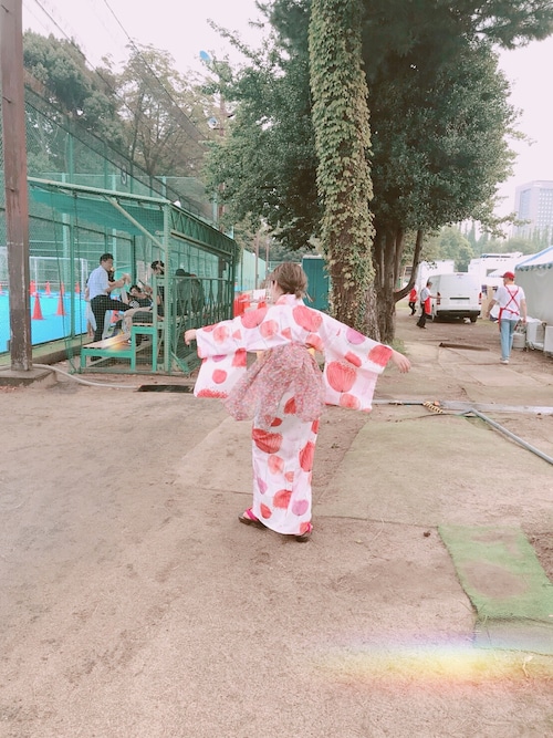 Anna Suzuki ふりふの着物 浴衣を使ったコーディネート Wear