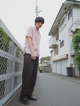 りょーまさん(メンズ・183cm)の春コーディネート