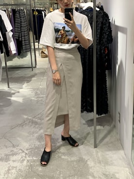 「JANE SMITH / JOHN SMITH（ジェーンスミスジョンスミス）のアイテム」を使った、Mana Sodaさん（レディース・168cm）の春コーディネート