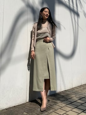 Mana Sodaさん(レディース・168cm)の春コーディネート