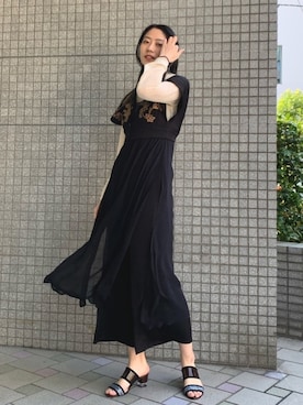 「LOKITHO（ロキト）のアイテム」を使った、Mana Sodaさん（レディース・168cm）の春コーディネート