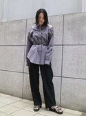 TOGA PULLA(トーガプルラ)】メタルスニーカーサンダル Metal sneaker