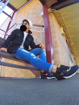 rikさん（メンズ・169cm）の冬コーディネート