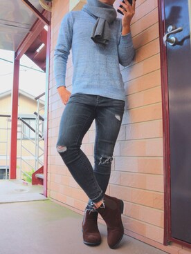 rikさん（メンズ・169cm）の秋コーディネート