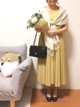 「ketty（ケティ）のアイテム（ドレス）」を使った、non＊さん（レディース・154cm）の冬コーディネート
