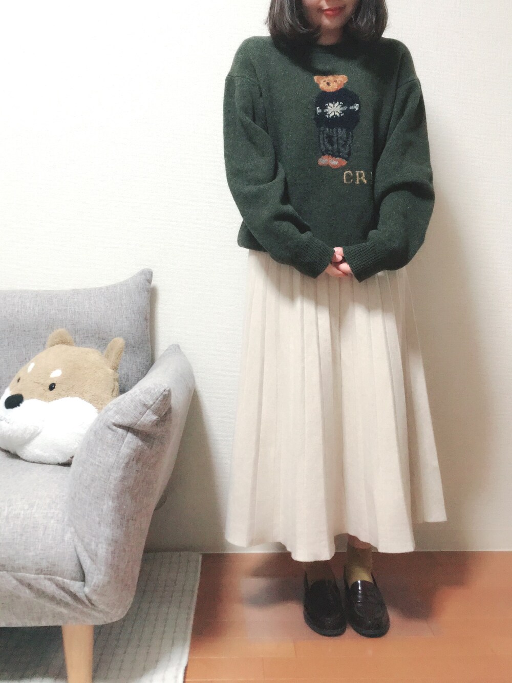 POLO RALPH LAURENのアイテムを使った「白スカート」の人気