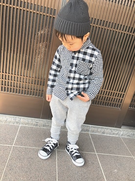 Shizuka Miyakeさん(キッズ・100cm)の春コーディネート