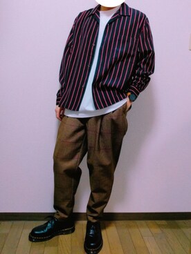 fukuさん（メンズ・170cm）の秋コーディネート