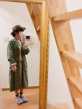 もこさん（レディース・153cm）の春コーディネート