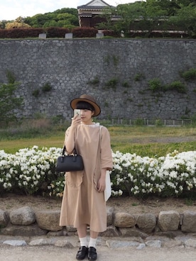 もこさん（レディース・152cm）の春コーディネート