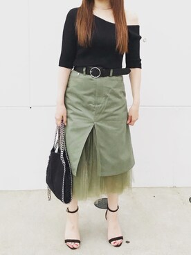 RINONさん（レディース・152cm）の夏コーディネート