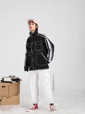 我想喝可乐さんのコーディネート