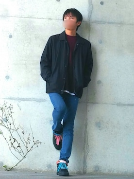 KAZUMAさん（メンズ・173cm）の秋コーディネート