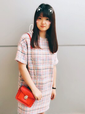 「PULL&BEAR（プルアンドベア）のアイテム（ワンピース/ドレス）」を使った、我很麻烦929さん（レディース・160cm）の春コーディネート