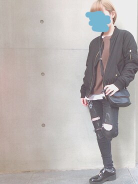 Ohnamiさん（レディース・145cm）の冬コーディネート