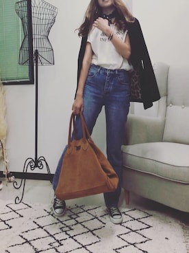 Kaori  Sawamuraさん（レディース・161cm）の秋コーディネート