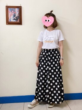 「excelsior」｜Bubbleさん（レディース・164cm）の夏コーディネート