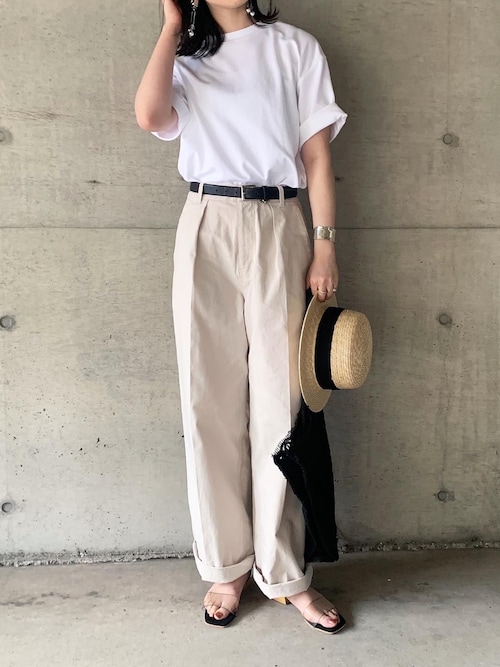 𝙰 𝚈 𝚄 𝙼 𝙸 ユニクロのtシャツ カットソーを使ったコーディネート Wear