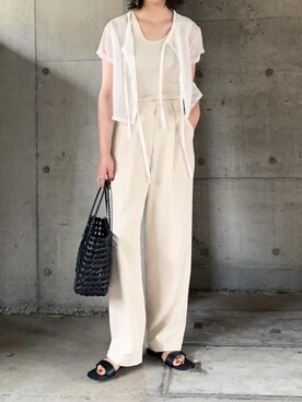 𝙰 𝚈 𝚄 𝙼 𝙸さん（レディース・164cm）の夏コーディネート