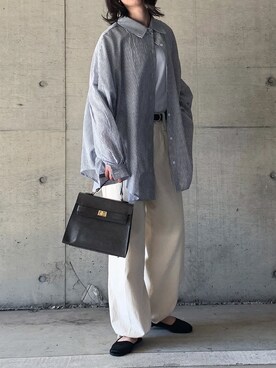 「BLUEPOPS（ブルーポップス）のアイテム」を使った、𝙰 𝚈 𝚄 𝙼 𝙸さん（レディース・164cm）の秋コーディネート