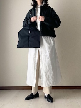 「BLUEPOPS（ブルーポップス）のアイテム」を使った、𝙰 𝚈 𝚄 𝙼 𝙸さん（レディース・164cm）の秋コーディネート