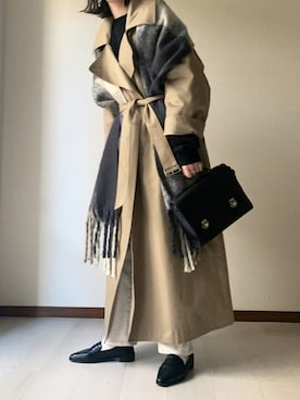 「SENSION（センション）のアイテム」を使った、𝙰 𝚈 𝚄 𝙼 𝙸さん（レディース・164cm）の秋コーディネート