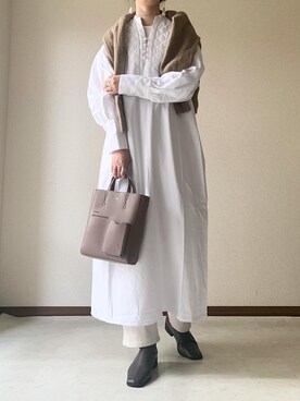 「fd style（エフディ スタイル）のアイテム」を使った、𝙰 𝚈 𝚄 𝙼 𝙸さん（レディース・164cm）の冬コーディネート