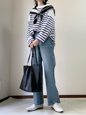 「QuON（クオン）のアイテム」を使った、𝙰 𝚈 𝚄 𝙼 𝙸さん（レディース・164cm）の春コーディネート