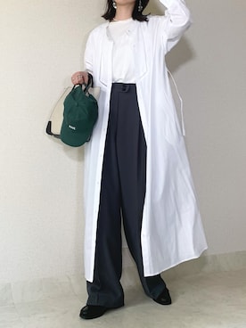 「NARACAMICIE（ナラカミーチェ）のアイテム」を使った、𝙰 𝚈 𝚄 𝙼 𝙸さん（レディース・164cm）の夏コーディネート