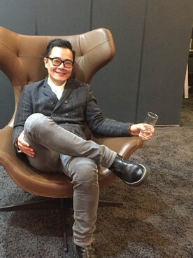 「DOLCE&GABBANA（ドルチェアンドガッバーナ）のアイテム（スーツジャケット）」を使った、Jasonさん（メンズ・166cm）の春コーディネート